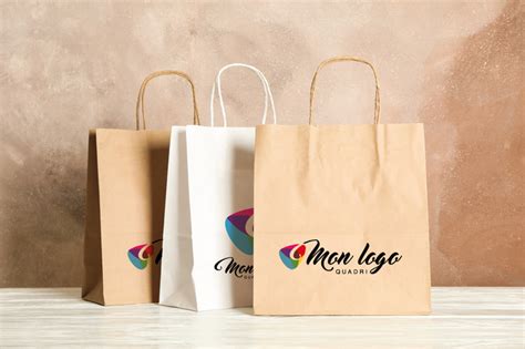 sac kraft personnalisé haute qualité